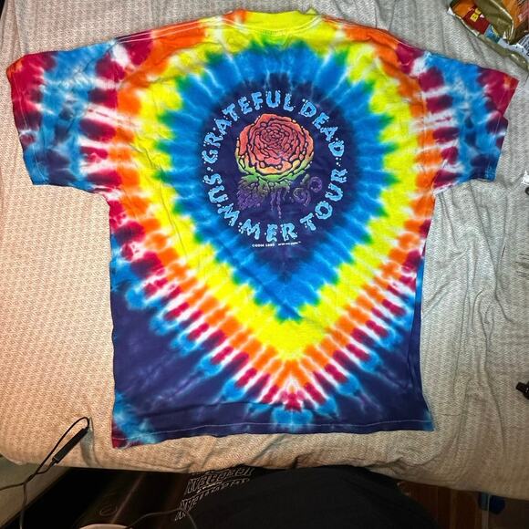 1995 Summer Tour Grateful Dead Delta XXL Deadstock BRIGHT Jerry’s last tour - Picture 5 of 10